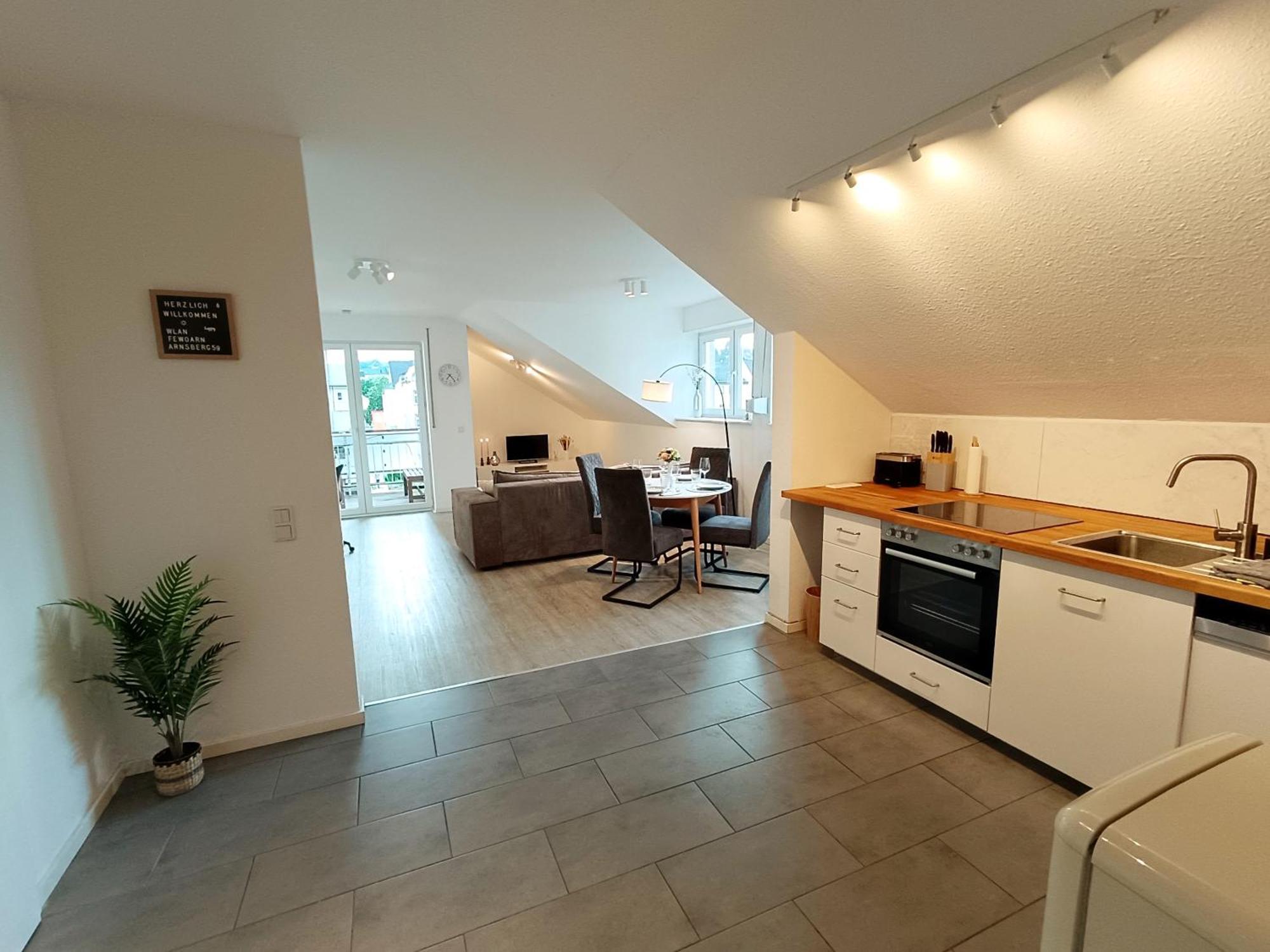 Ruhrheimat Ferienwohnung Am Ruhrtalradweg In Арнсберг Екстериор снимка